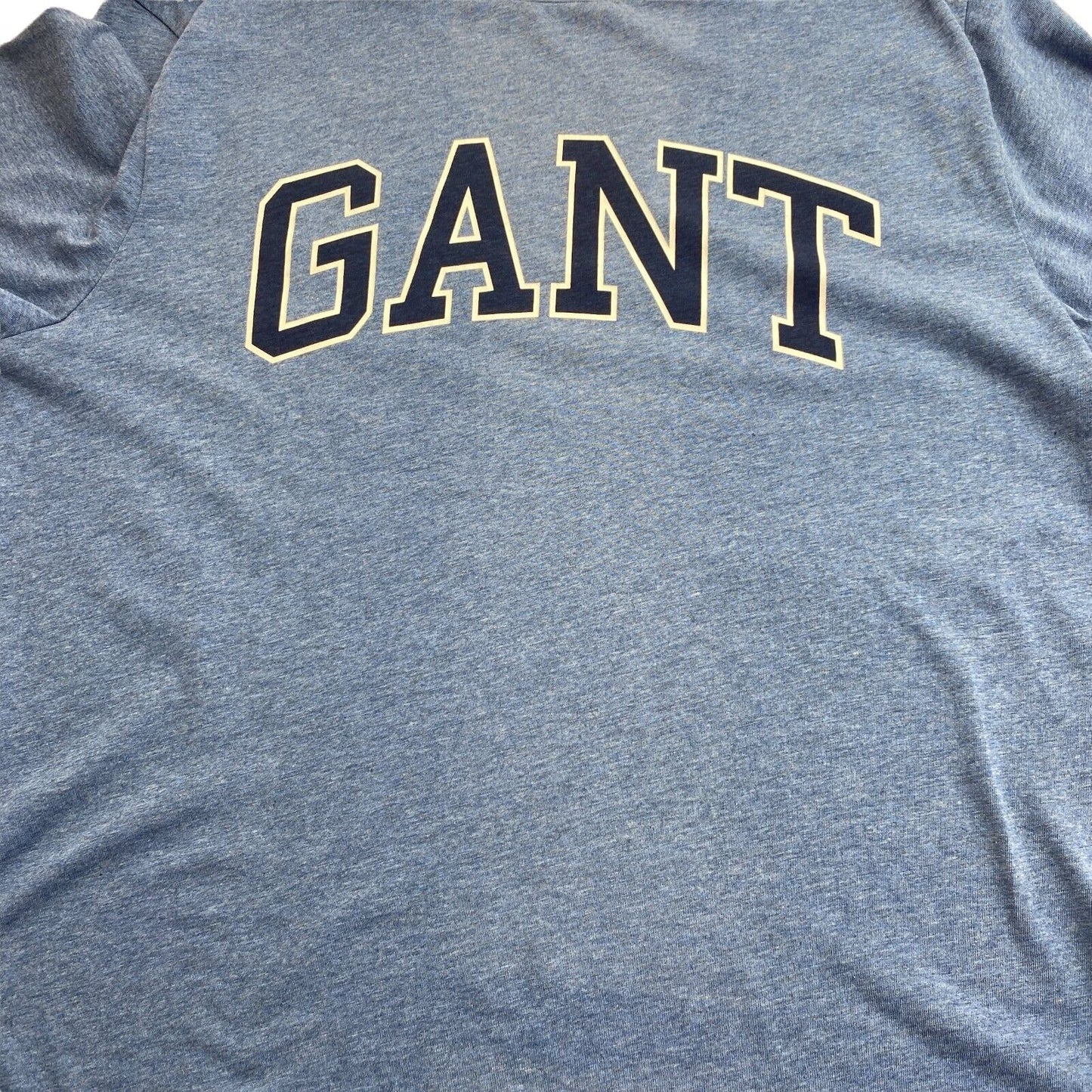 GANT Blue Arch Outline Crew Neck T-Shirt Size M