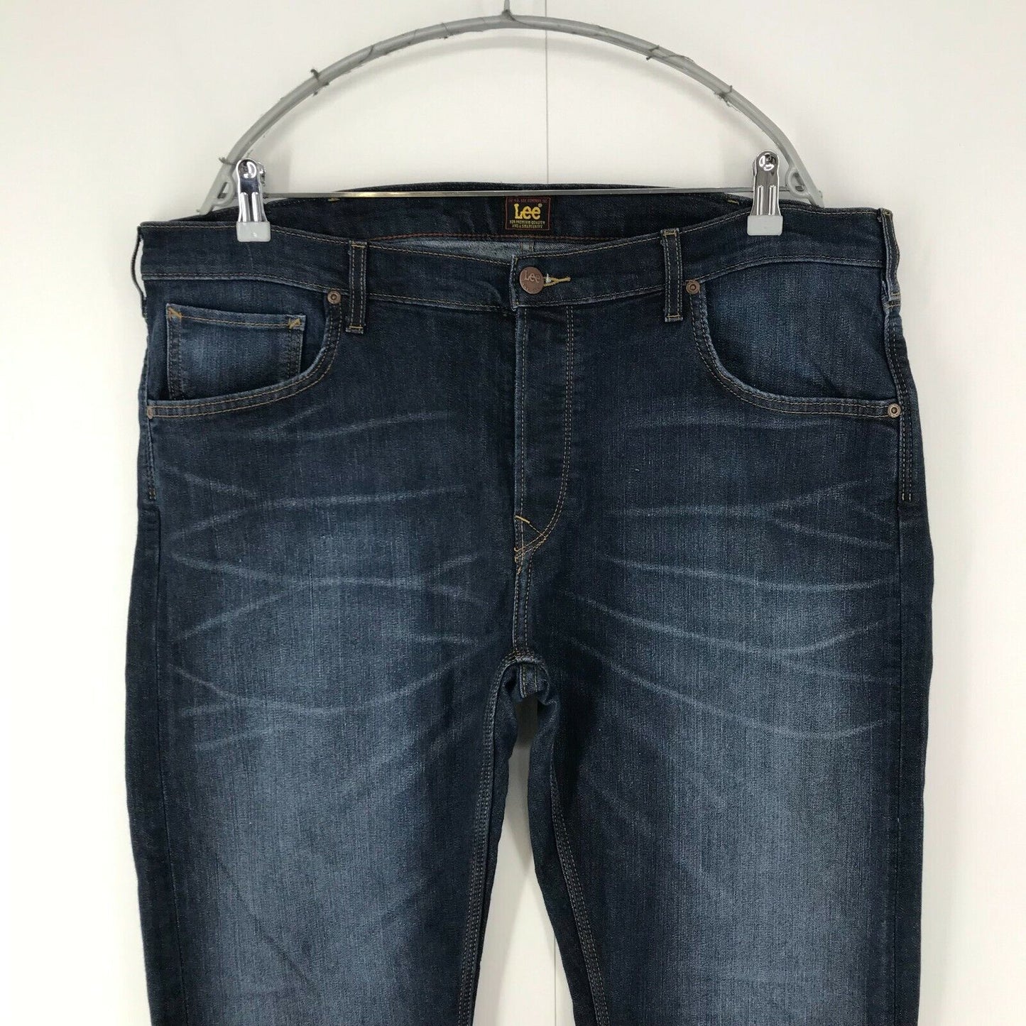 Lee DAREN Blue Regular Straight Fit Jeans Size W40 L34