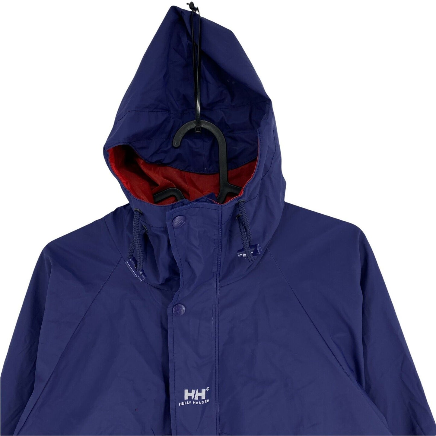 HELLY HANSEN Purple Hooded Waterproof Rain Coat Jacket Size XS