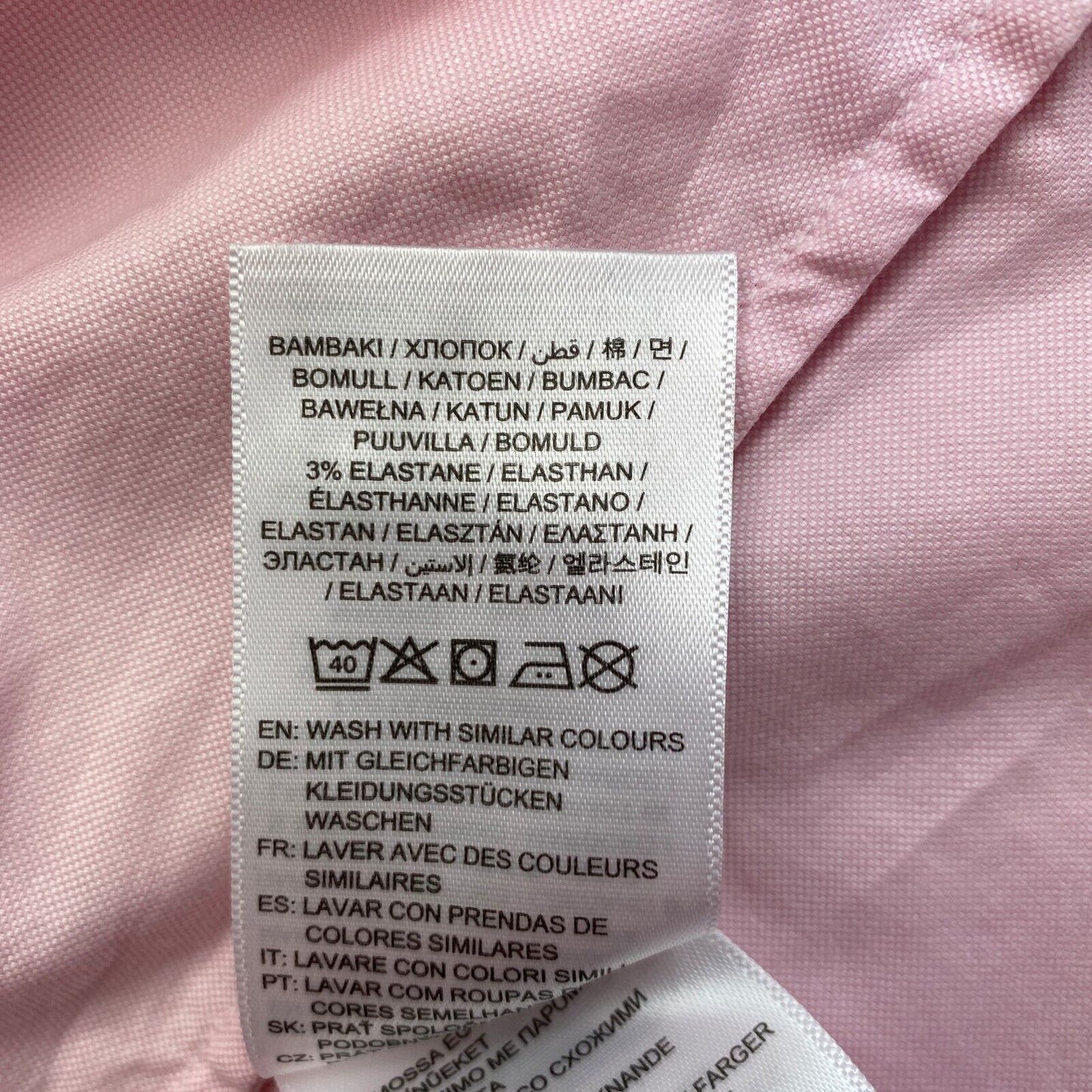 GANT Rose Chemise Régulière Taille EU 36 UK 8 US 6