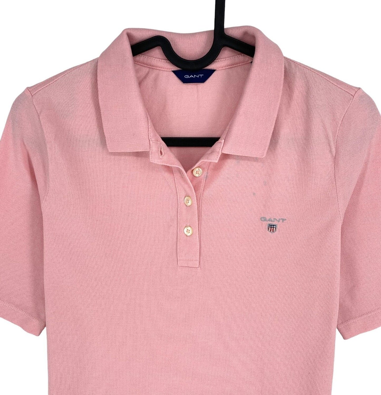 GANT Women Pink Original Pique Polo Shirt Size S