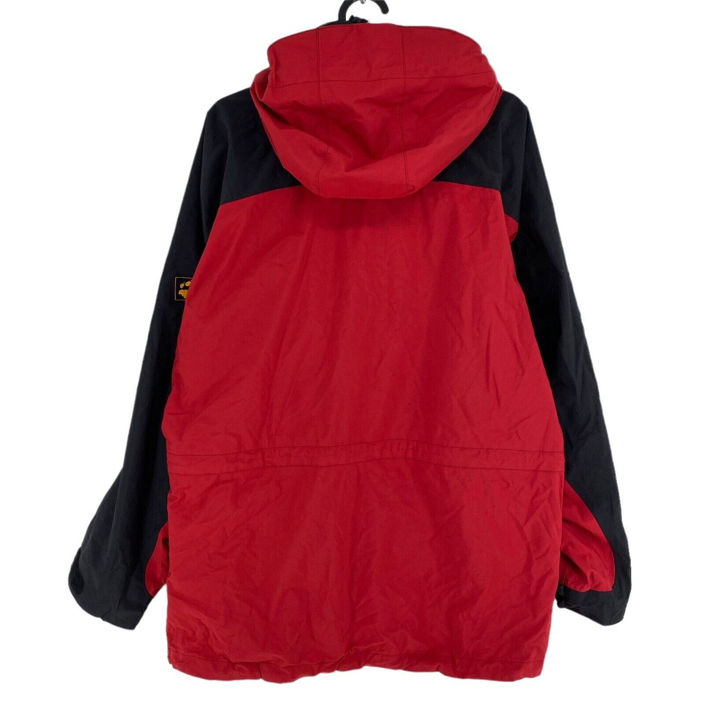 Jack Wolfskin Texapore Red Hooded Jacket Coat Size S