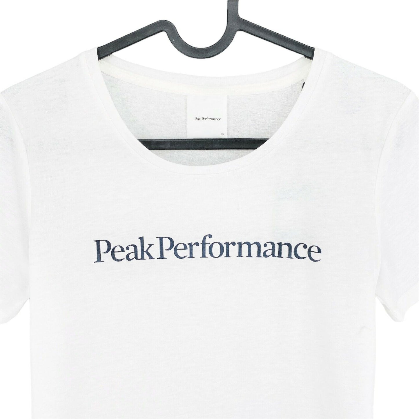 Peak Performance T-Shirt mit Rundhalsausschnitt, Größe XS, Weiß