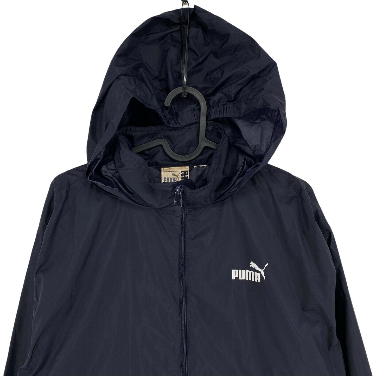 PUMA Navy Blue Hooded Jacket Size 152 cm 12  years