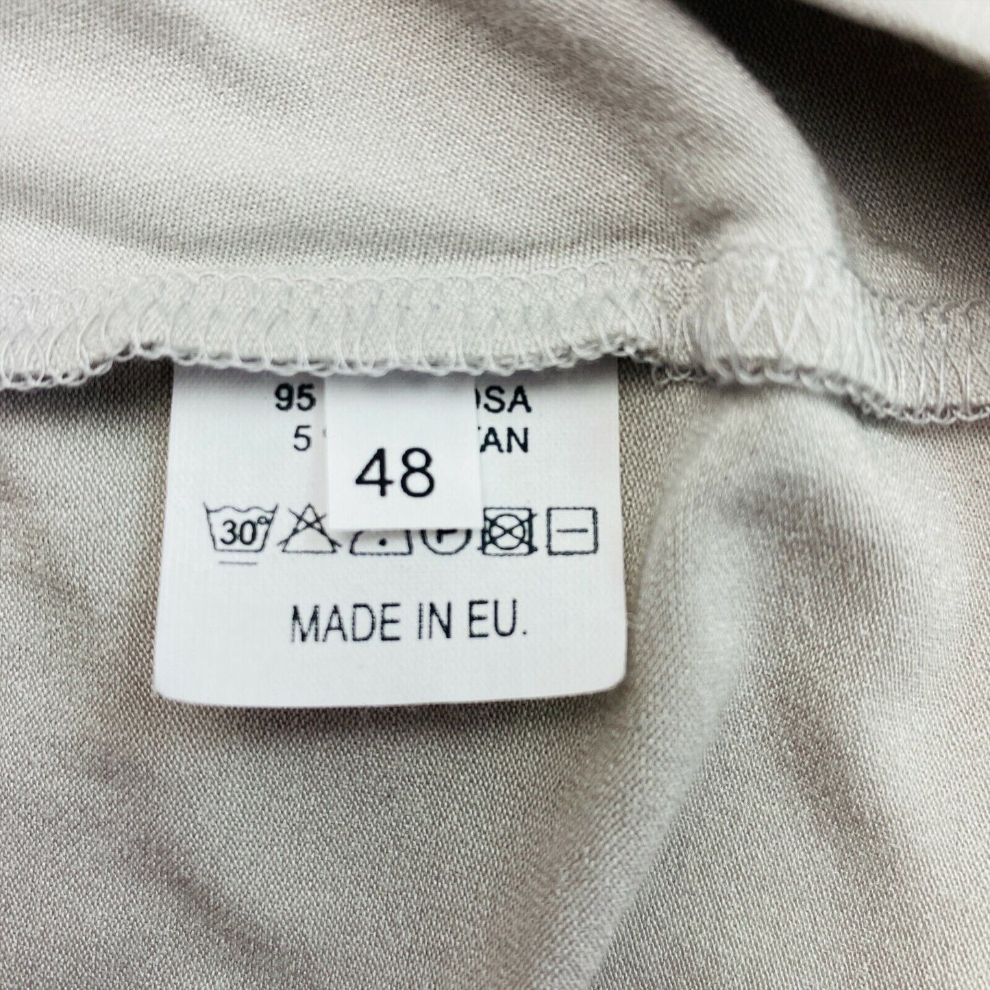 TOLLEGNO 1990 Graues Tanktop Größe 48 EU 44 UK 16 US 14