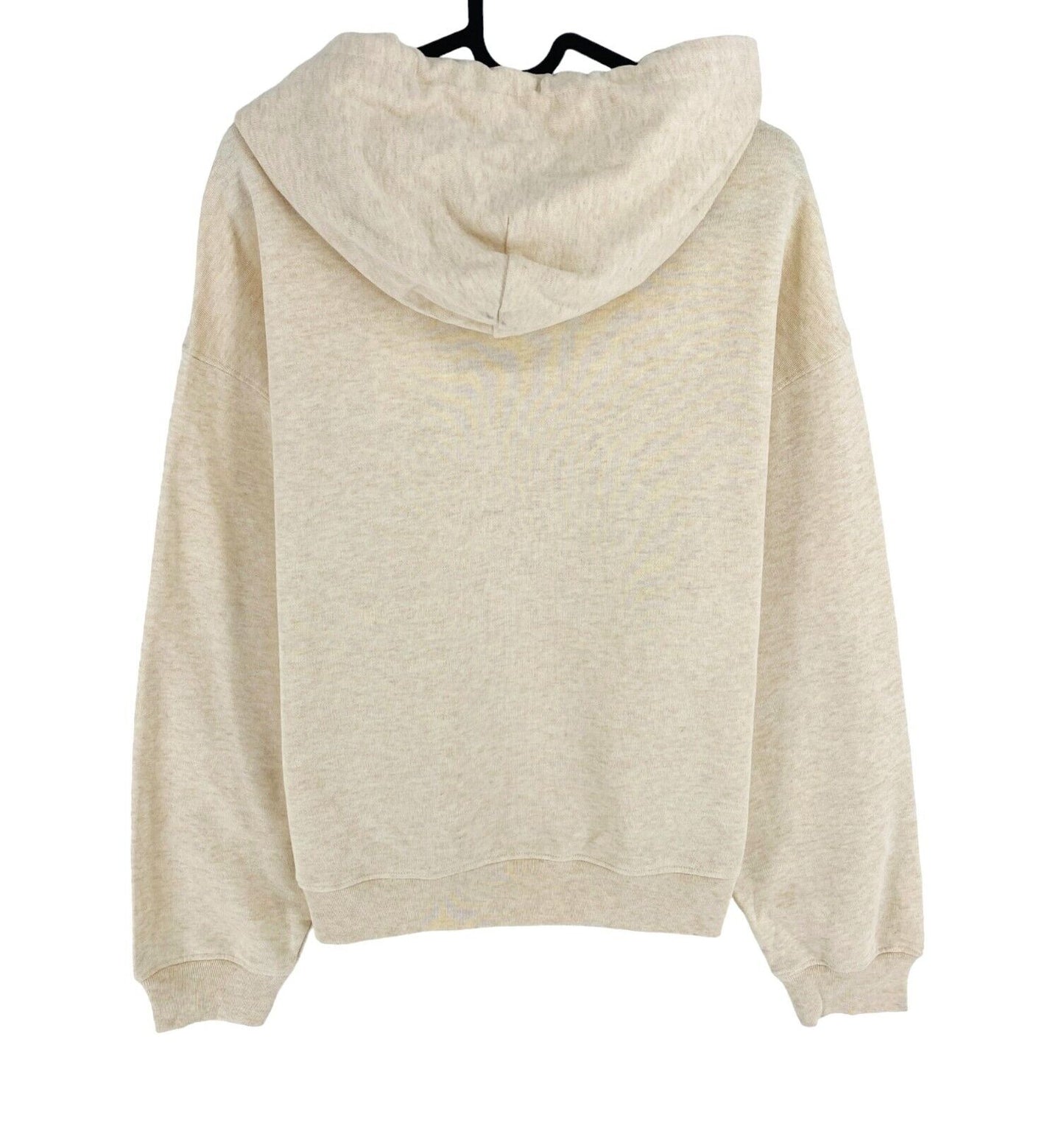 GANT Women Beige Relaxed Arch Hoodie Jumper Sweater Size M