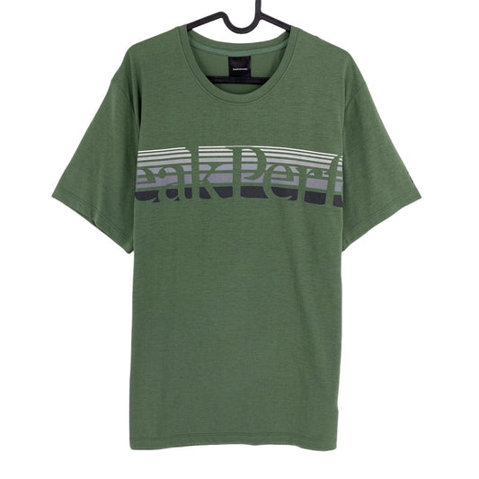 Peak Performance Green Explore Crew Neck Tee T-Shirt Size L