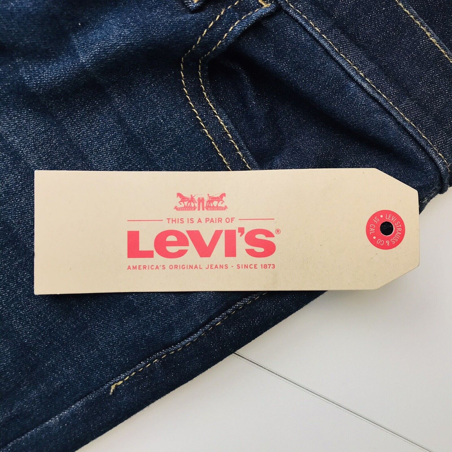 Levi's 710 Women Girls Dark Blue Stretch Mid Rise Super Skinny Fit Jeans W24 L30