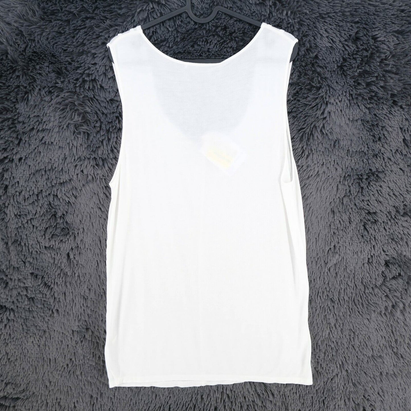 PERSONA White Tank Top Blouse T Shirt Size S