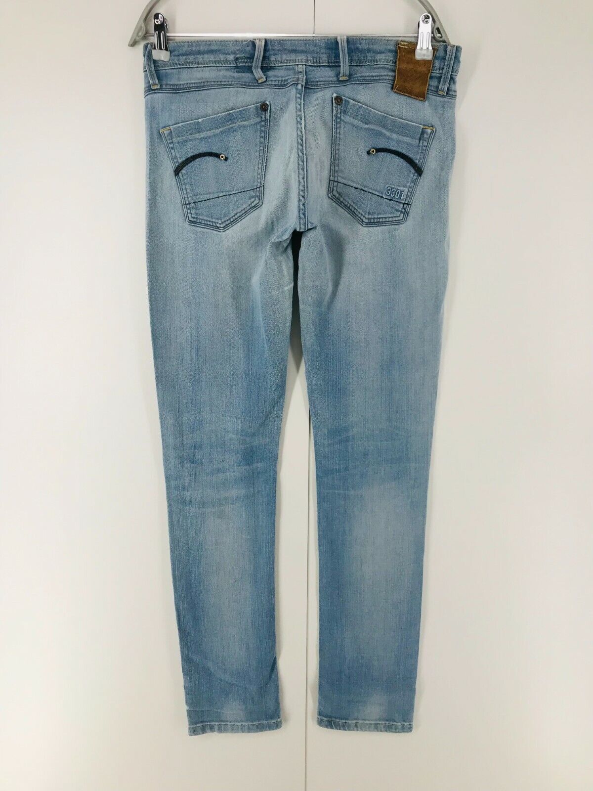 G-STAR RAW NEW TAG Women Blue Skinny Fit Jeans W29 L34