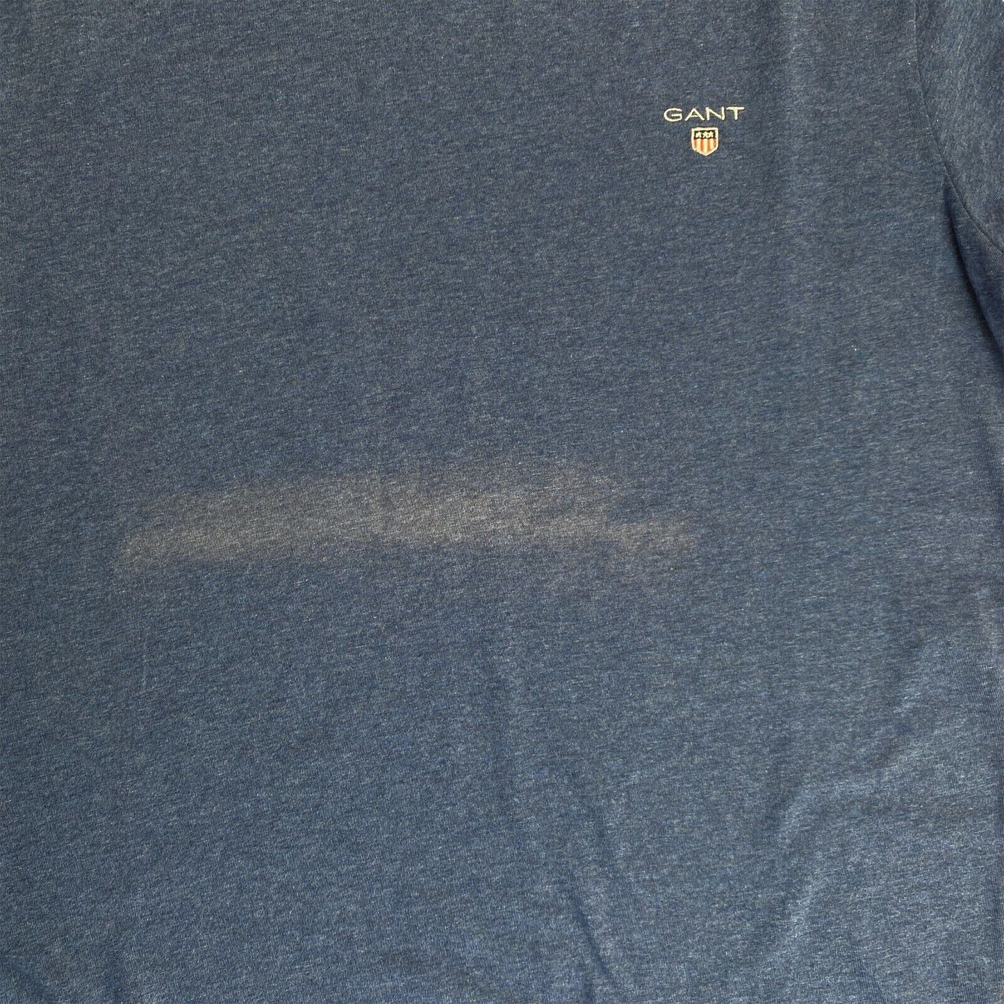 GANT Navy Blue Original V Neck Slim T Shirt Size M