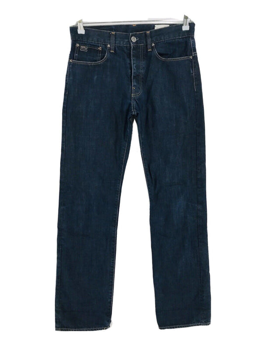 G-STAR RAW 3301 Dunkelblaue Jeans mit normaler gerader Passform, Größe W32 L34