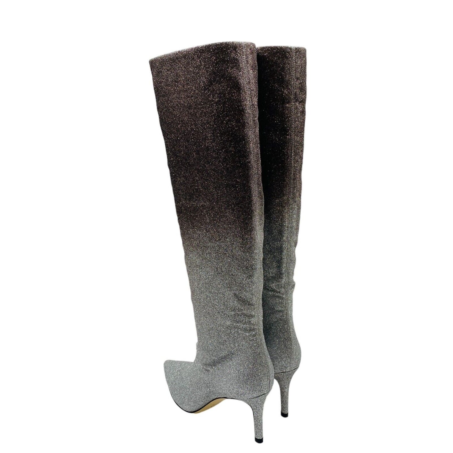 ARTEANA Grey High Heel Knee High Boots Size EU 35 UK 2 US 5