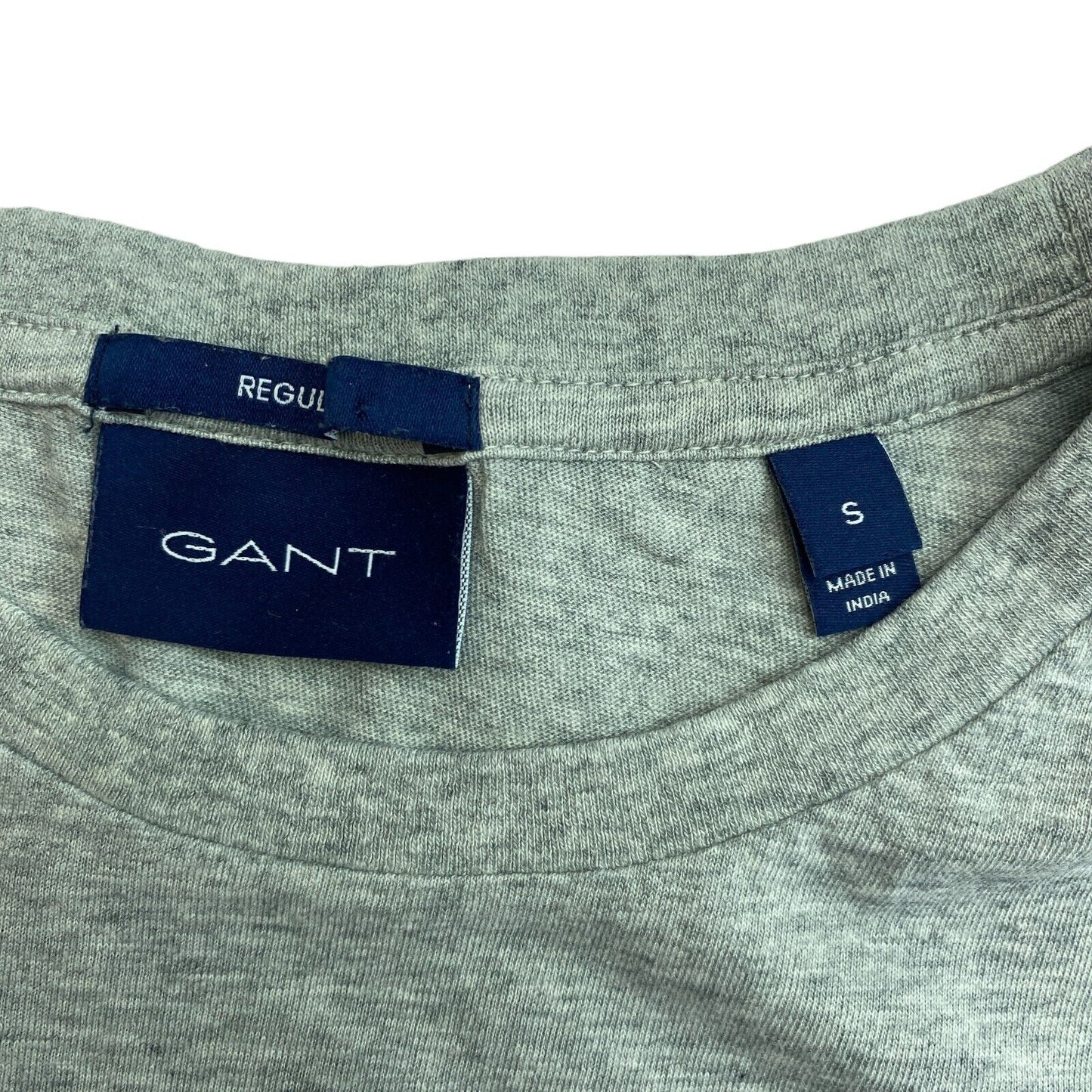 GANT Gris Original Regular Crew Neck T-Shirt Taille S