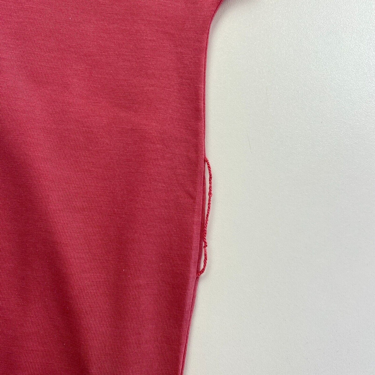 GANT Pink Pure Prep V Neck Sleeveless T Shirt Dress Size XL