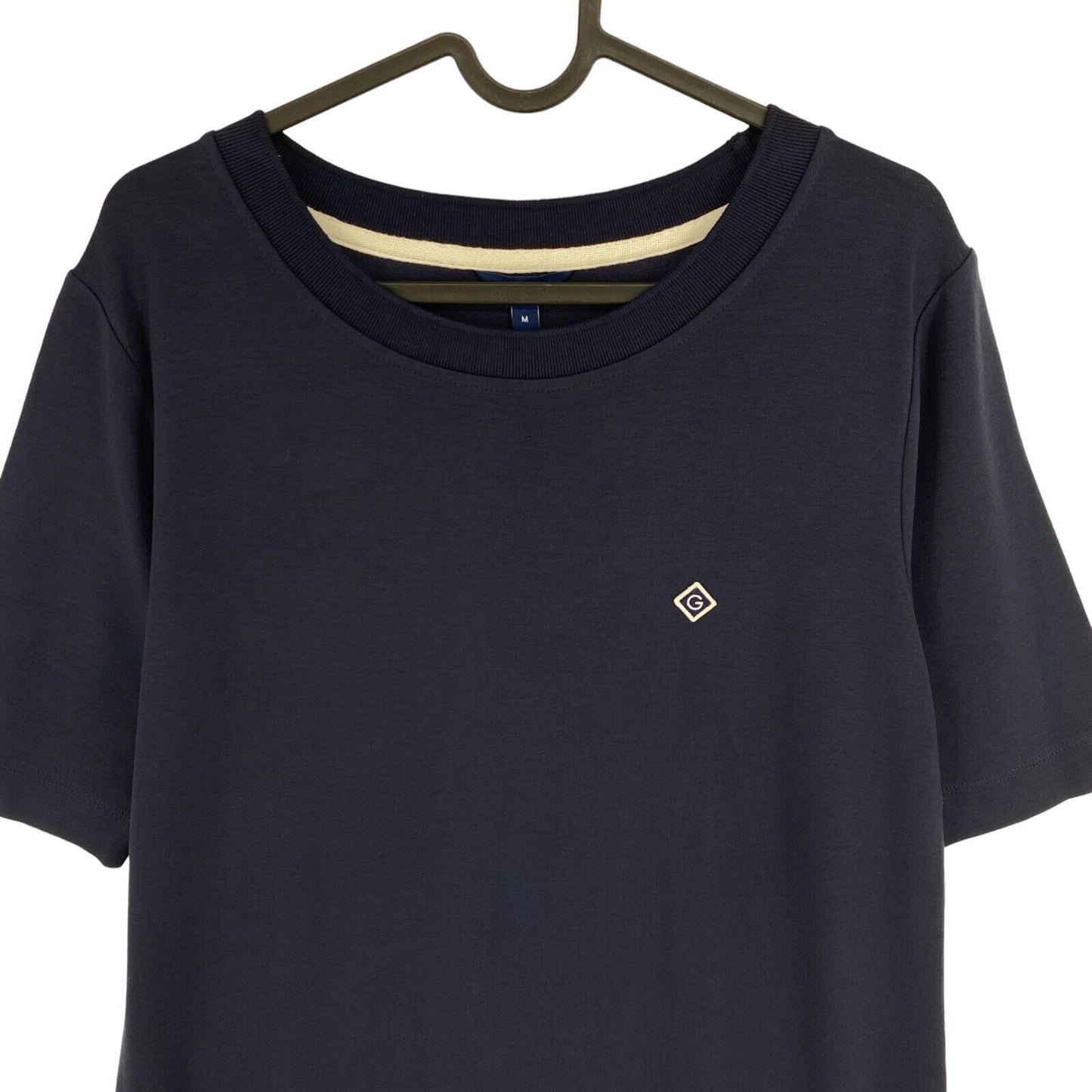 GANT Navy Blue Icon G Jersey Crew Neck Short Sleeves Dress Size M