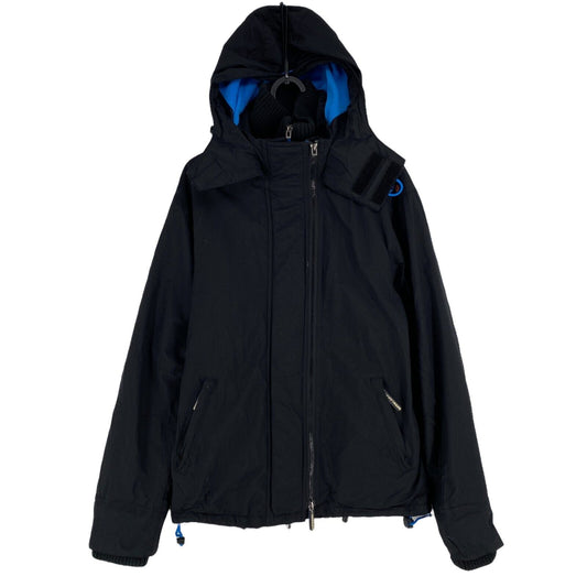 SUPERDRY Original The Windcheater Black Hooded Jacket Size S