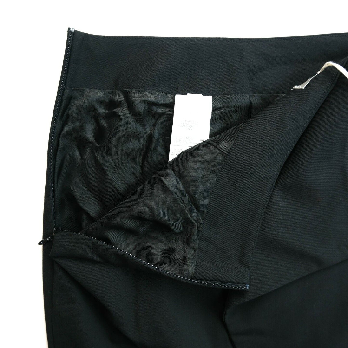 STEFANEL Black Stretch Skirt Size EU 38 UK 10 US 8