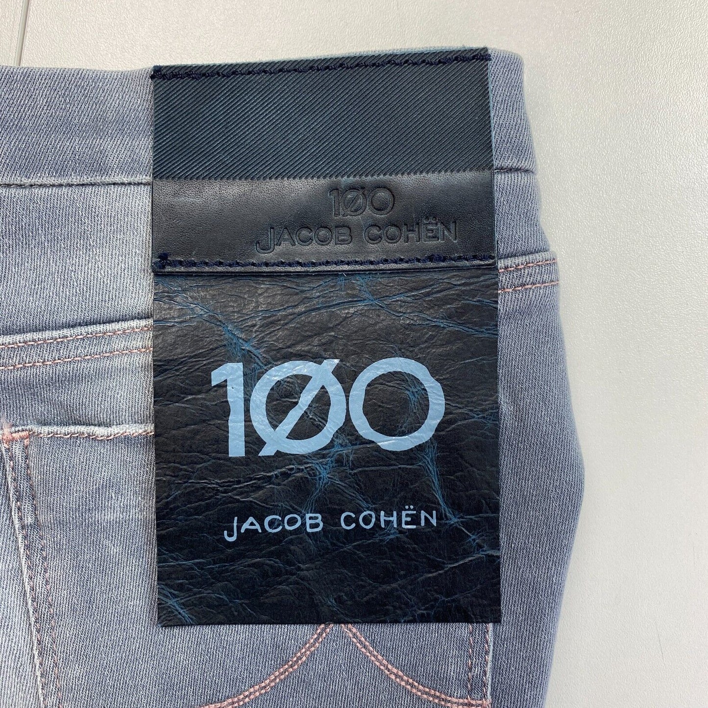 JACOB COHEN Femme J7219 Pantalon Legging Coupe Confort W28 Fabriqué En Italie