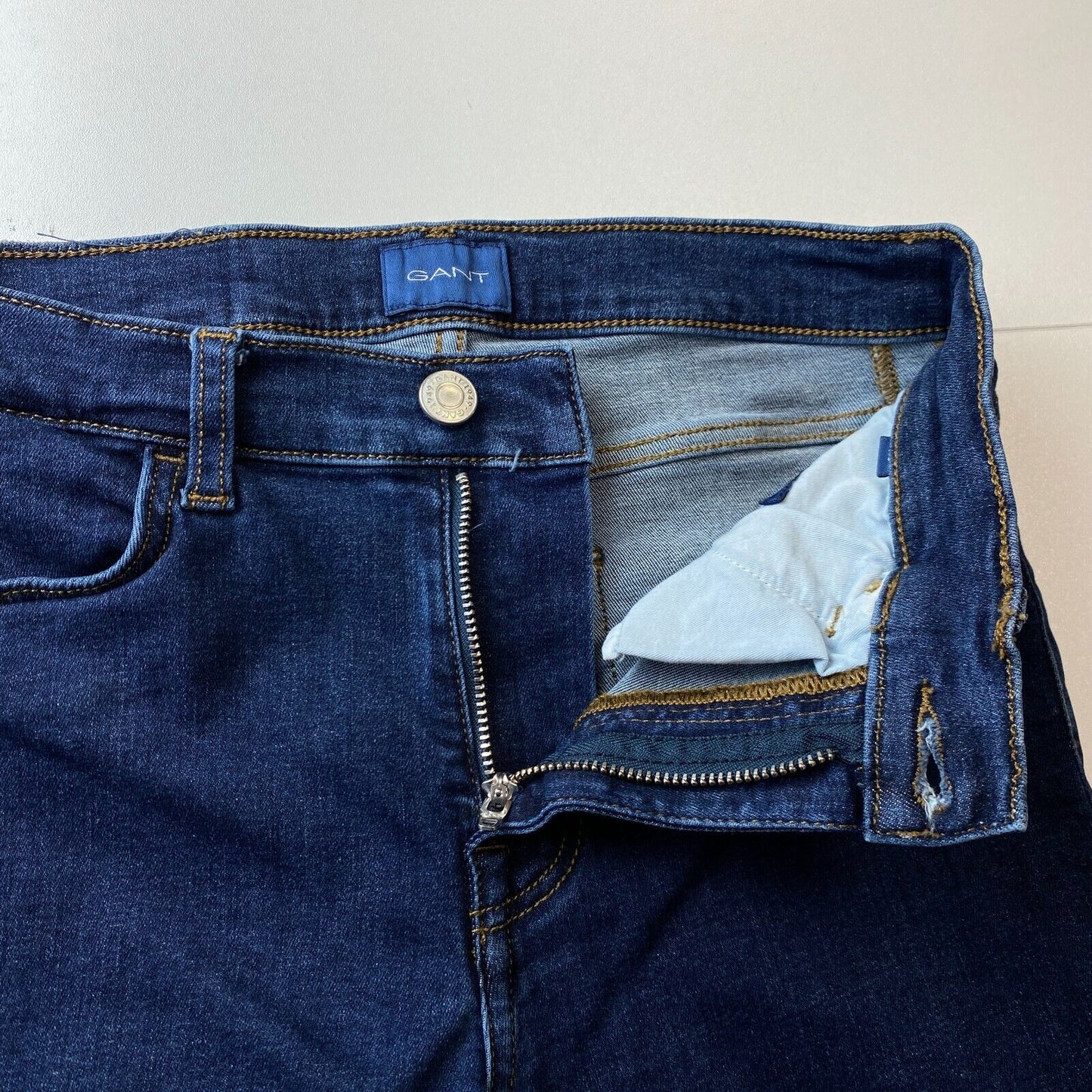 GANT NELLA Damen Jeans in Skinny-Fit, Blau, Größe XS, W25, L30