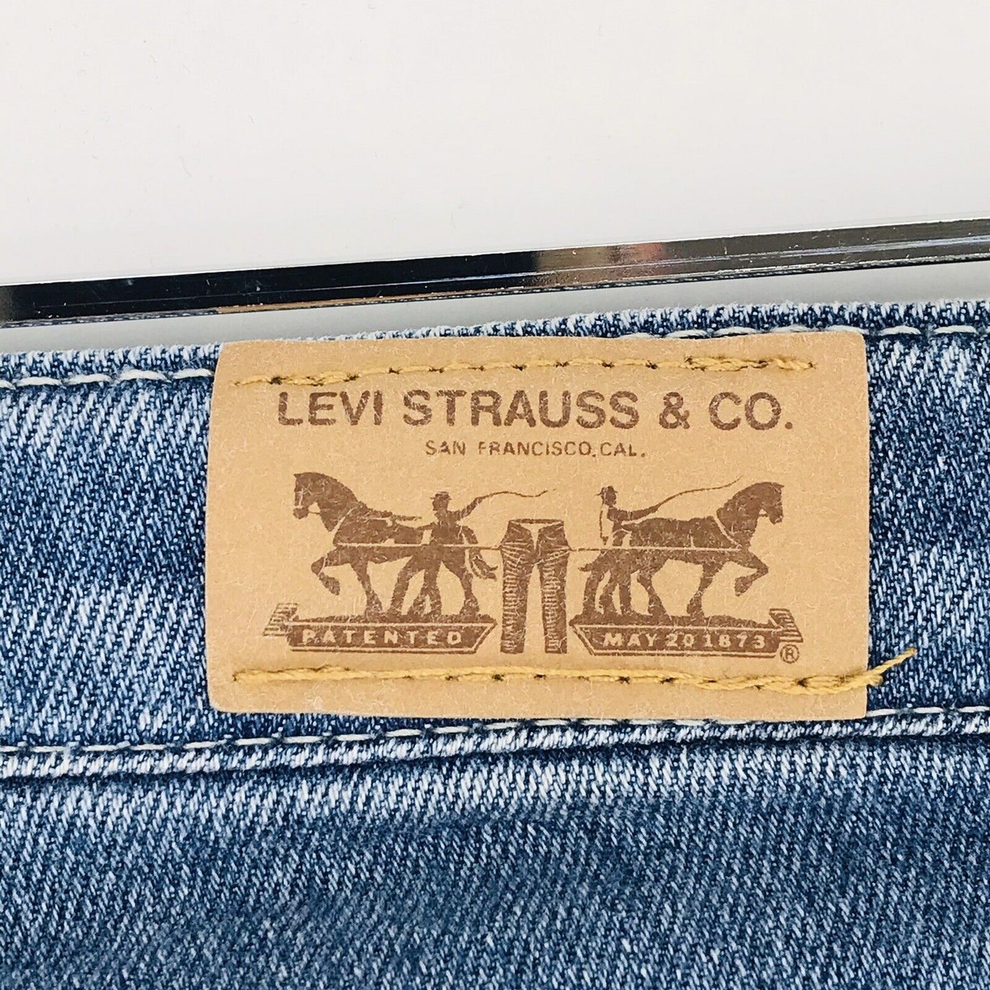 Vintage Levi's Women Blue Stretch Skinny Fit Legging Jeans Size 14 Reg / W28 L30