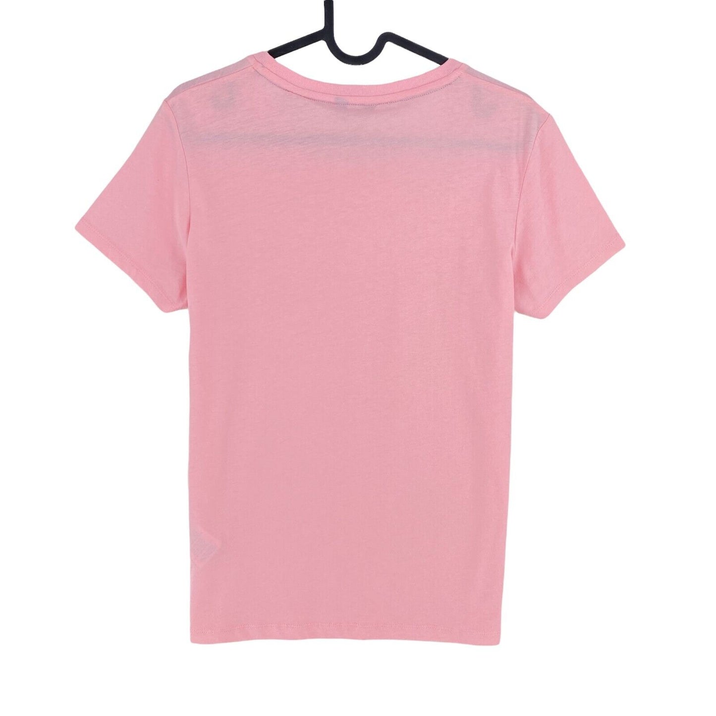 GANT Pink Logo Crew Neck T Shirt Size M