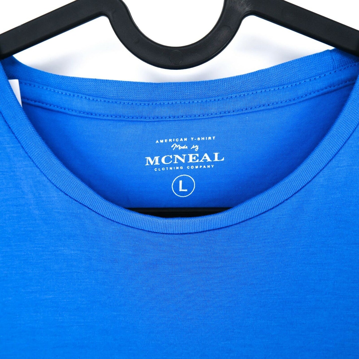 MCNEAL Blue Crew Neck T Shirt Size L