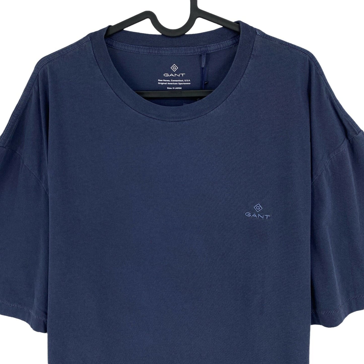 GANT Navy Blue Sun Faded Crew Neck T Shirt Size XL