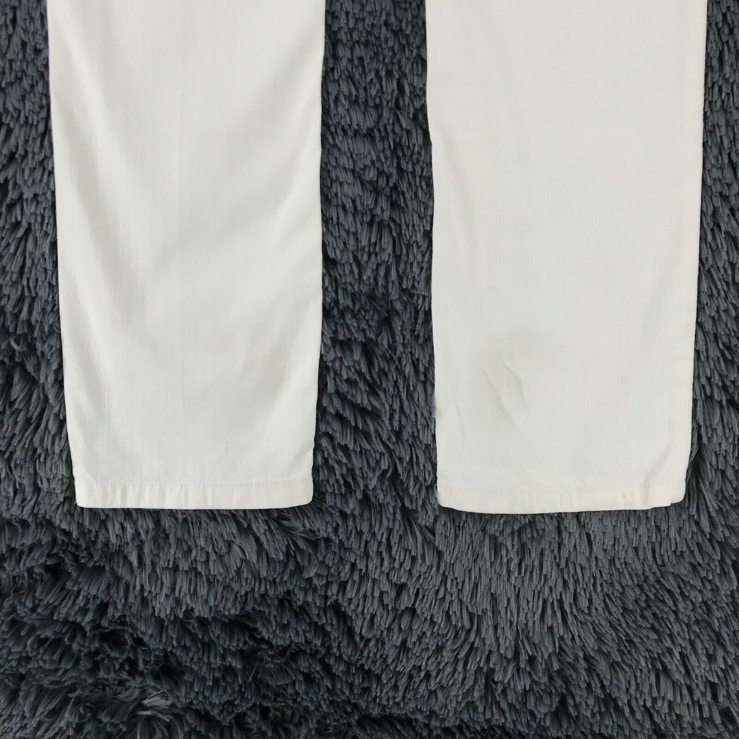 Seven7 Women White Regular Straight Fit Trousers Size W25