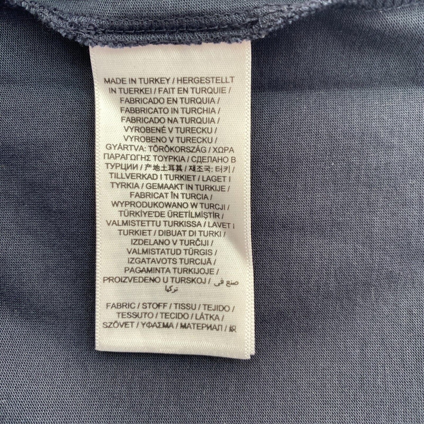 GANT T-Shirt mit Rundhalsausschnitt, Dunkelblau, Größe L