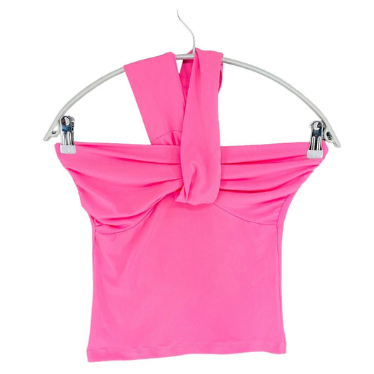 Laura Conti Rose Sans Manches Bustier Top Blouse Taille XS S