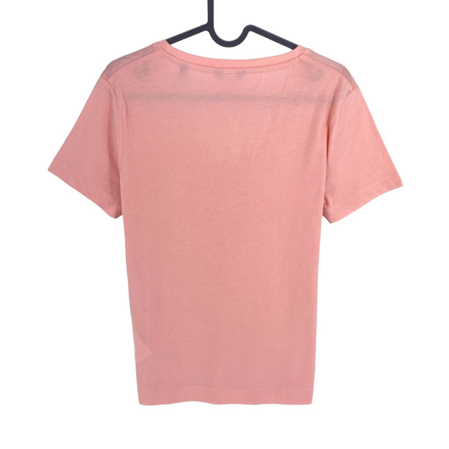 GANT Women Pink Original V Neck SS T Shirt Size XS