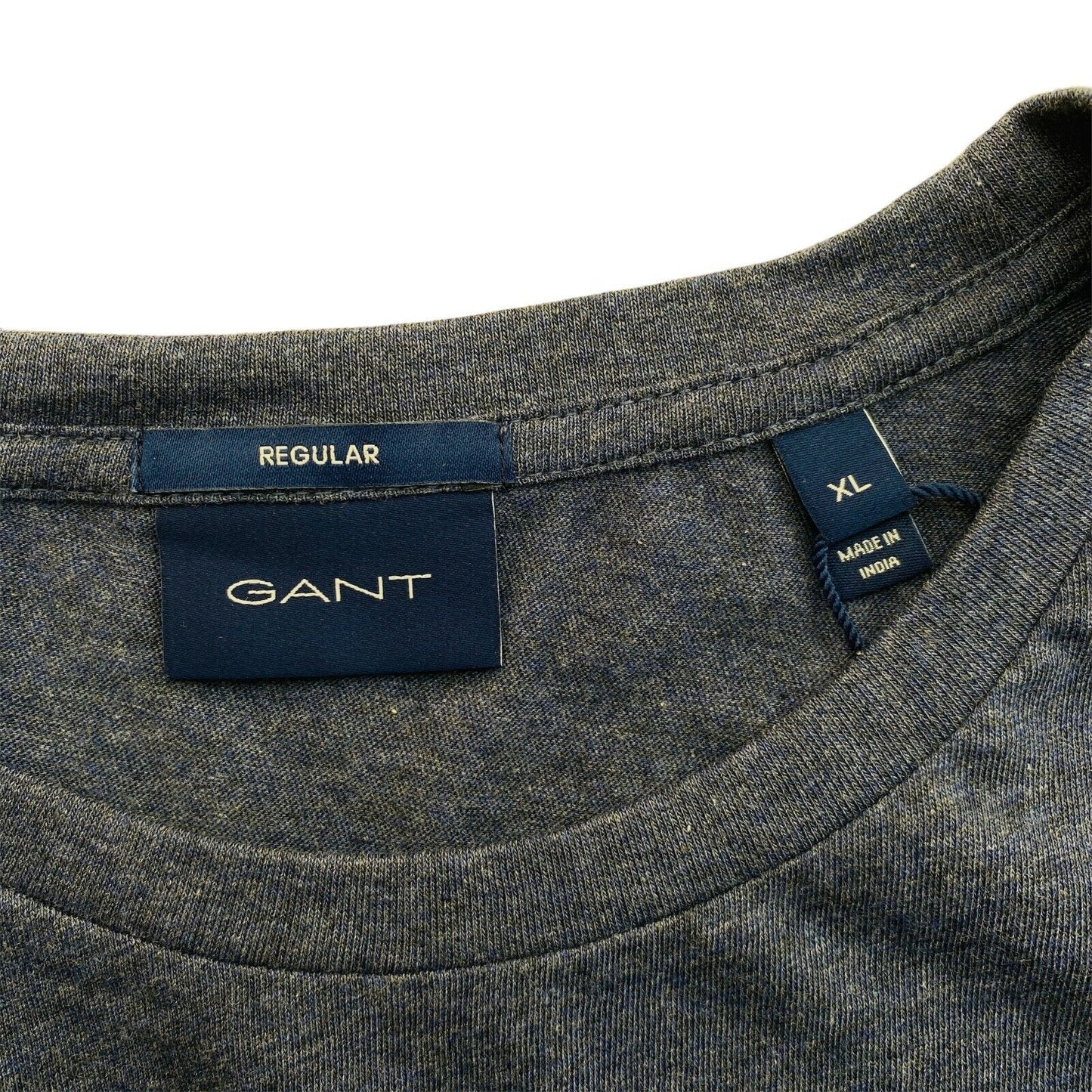 GANT Blue Original Crew Neck T Shirt Size XL