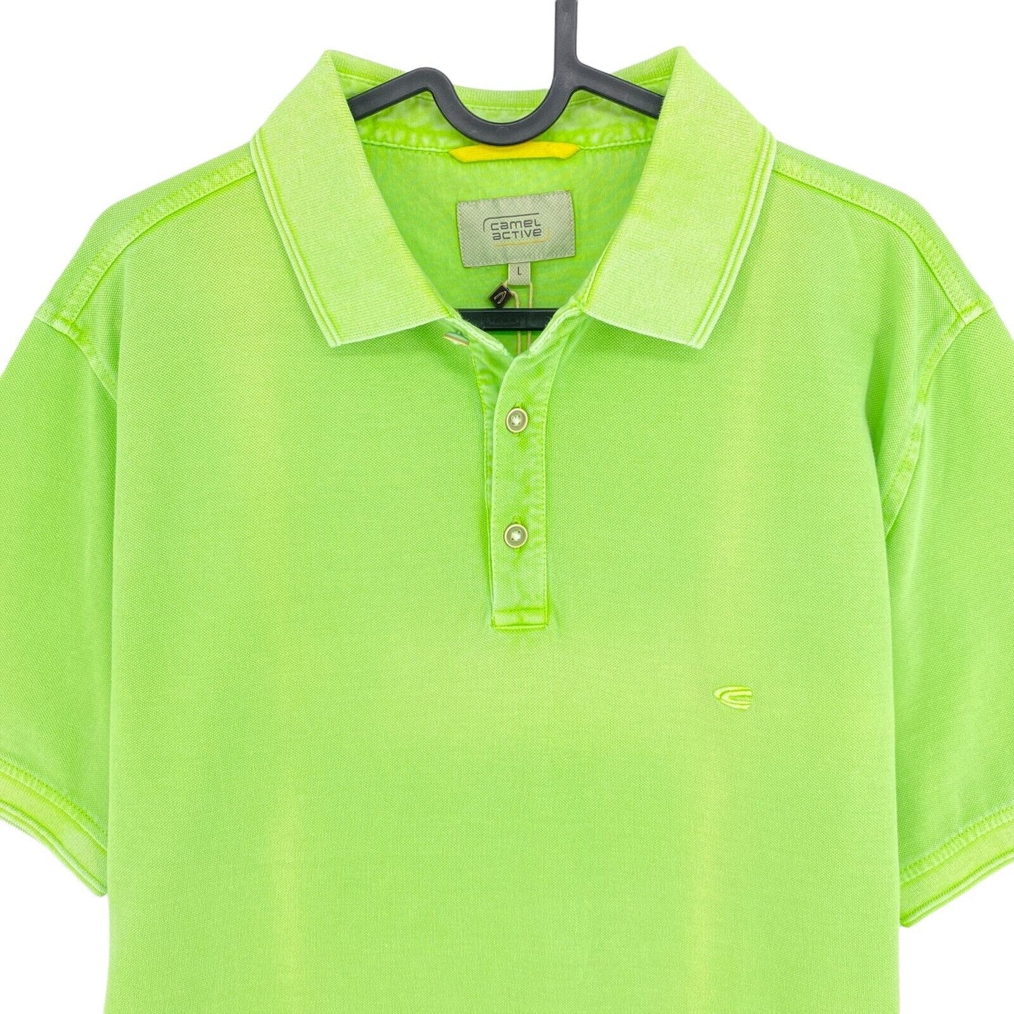 Camel Active Light Green Pique Polo Shirt Size M L 2XL