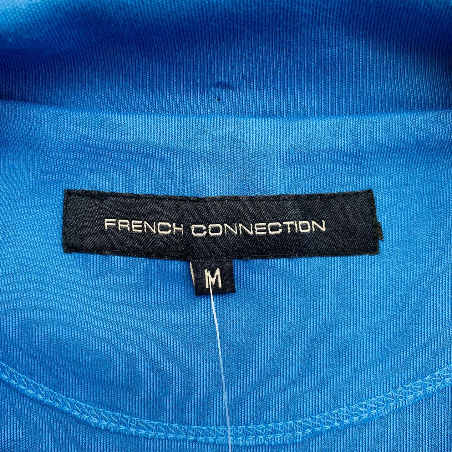 FRENCH CONNECTION Blue Full Zip Sweater Jumper Size M L XL