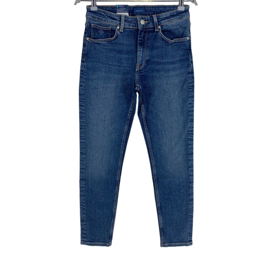 GANT Jean slim court Farla bleu foncé taille W26