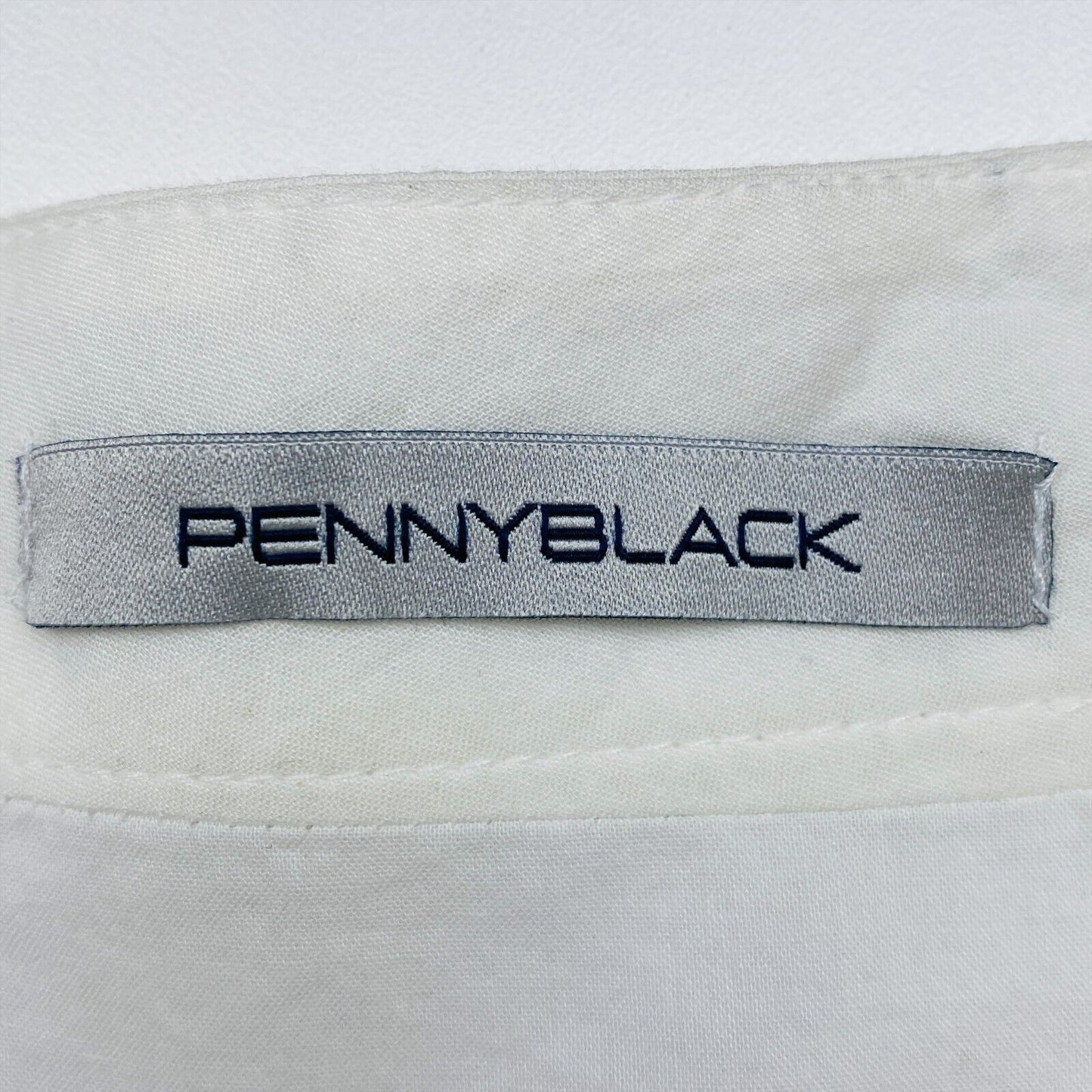 PENNY BLACK Weißer Schlagrock aus 100 % Baumwolle, Größe EU 38 UK 10 US 6