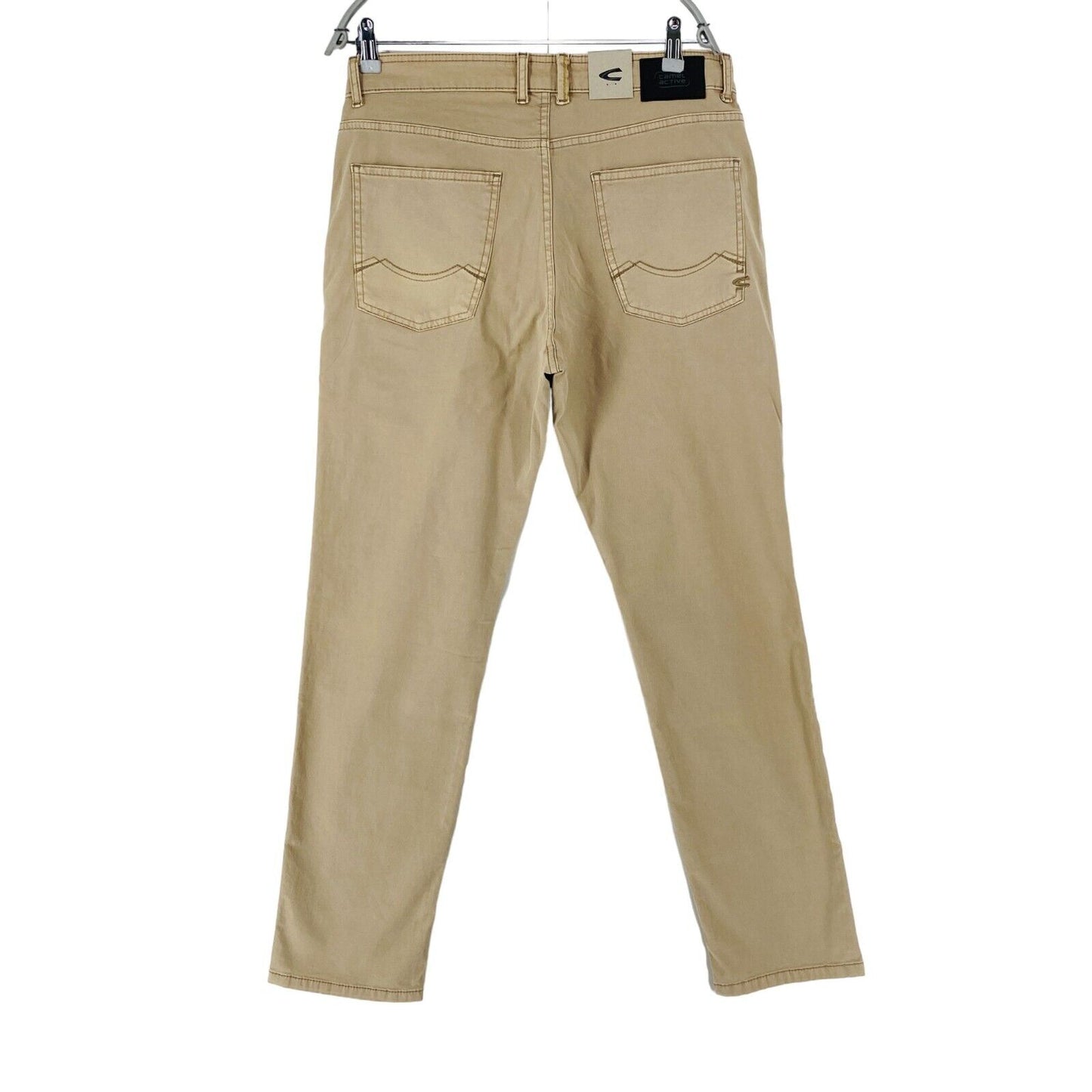 Camel Active HOUSTON Beige Mens Regular Straight Fit Jeans Trousers W34 L32