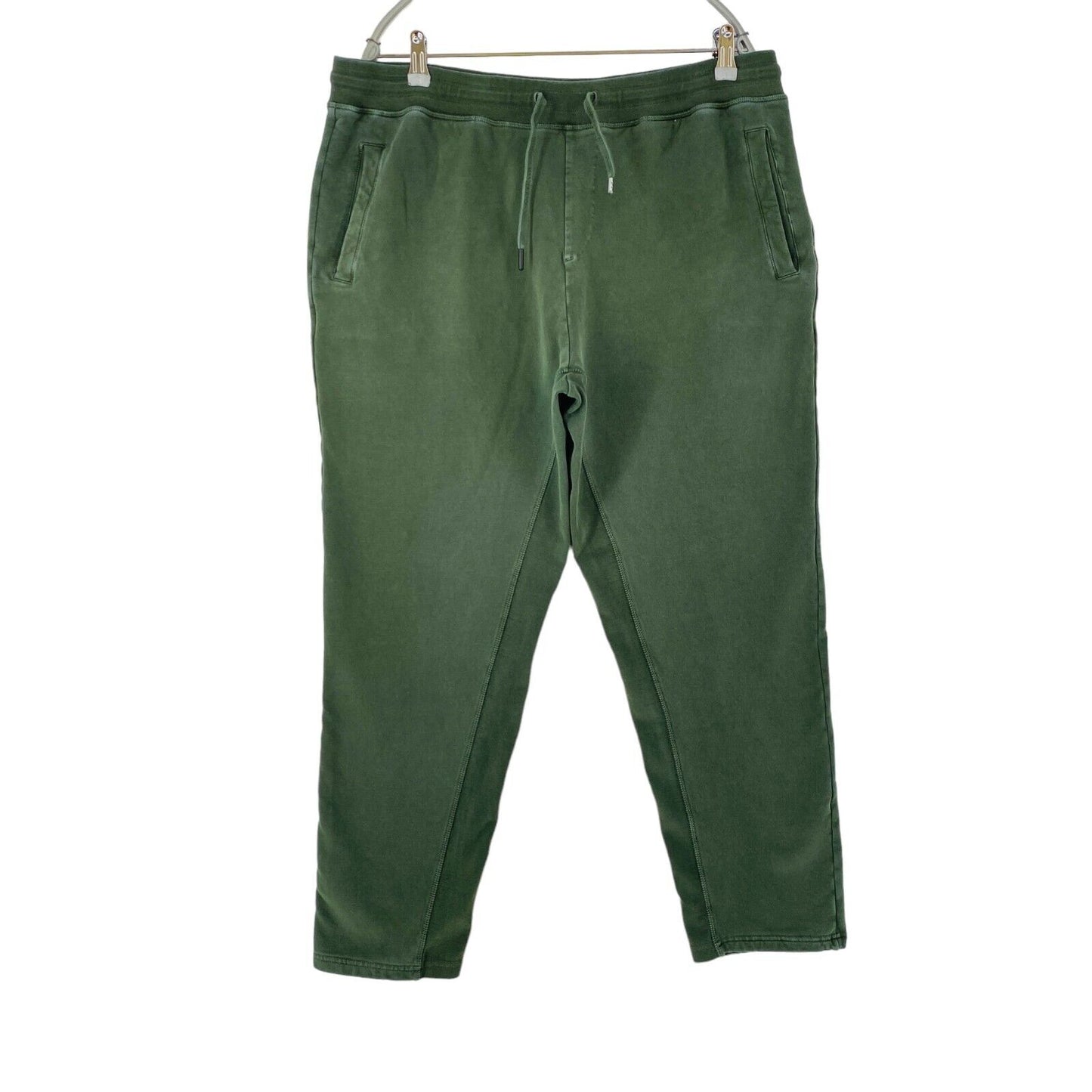 MANUEL RITZ Mens Dark Green Regular Fit Sweatpants Trousers Size XXL 2XL