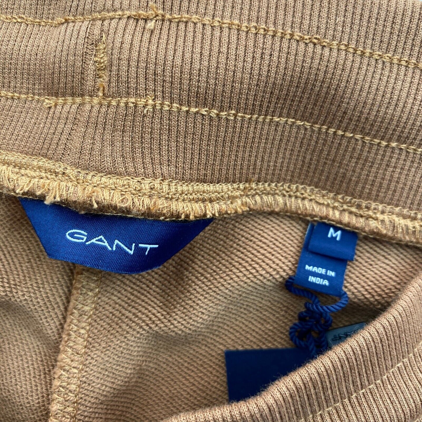 GANT Dark Brown Lock Up Sweat Pants Size M