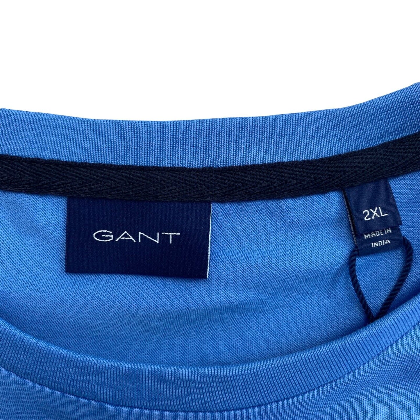 GANT Blue MD Gant Crew Neck T Shirt Size 2XL XXL