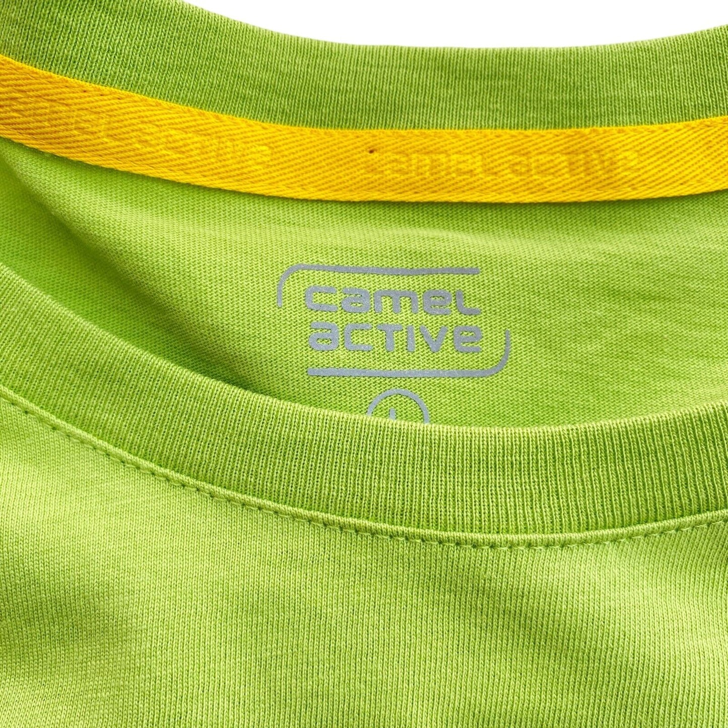 Camel Active Light Green Crew Neck T Shirt Size L 3XL