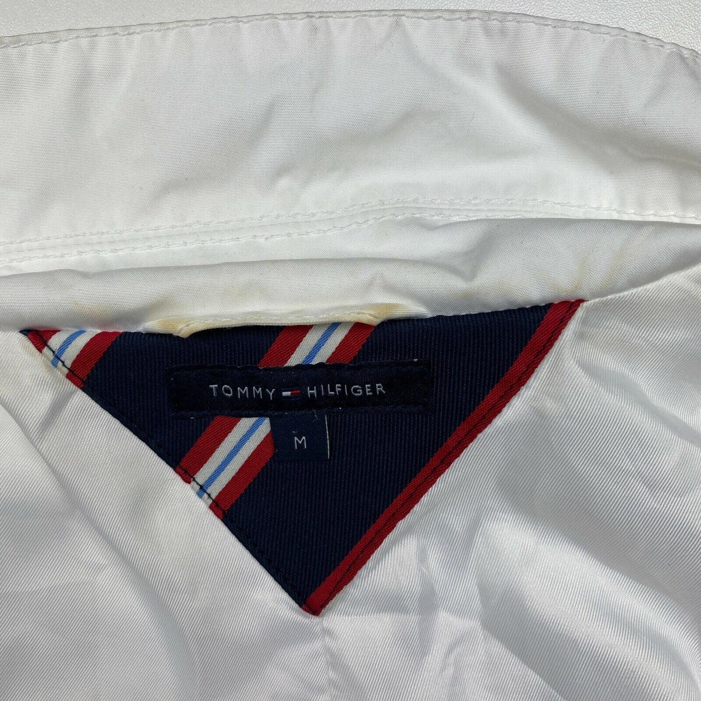 TOMMY HILFIGER White Jacket Size M