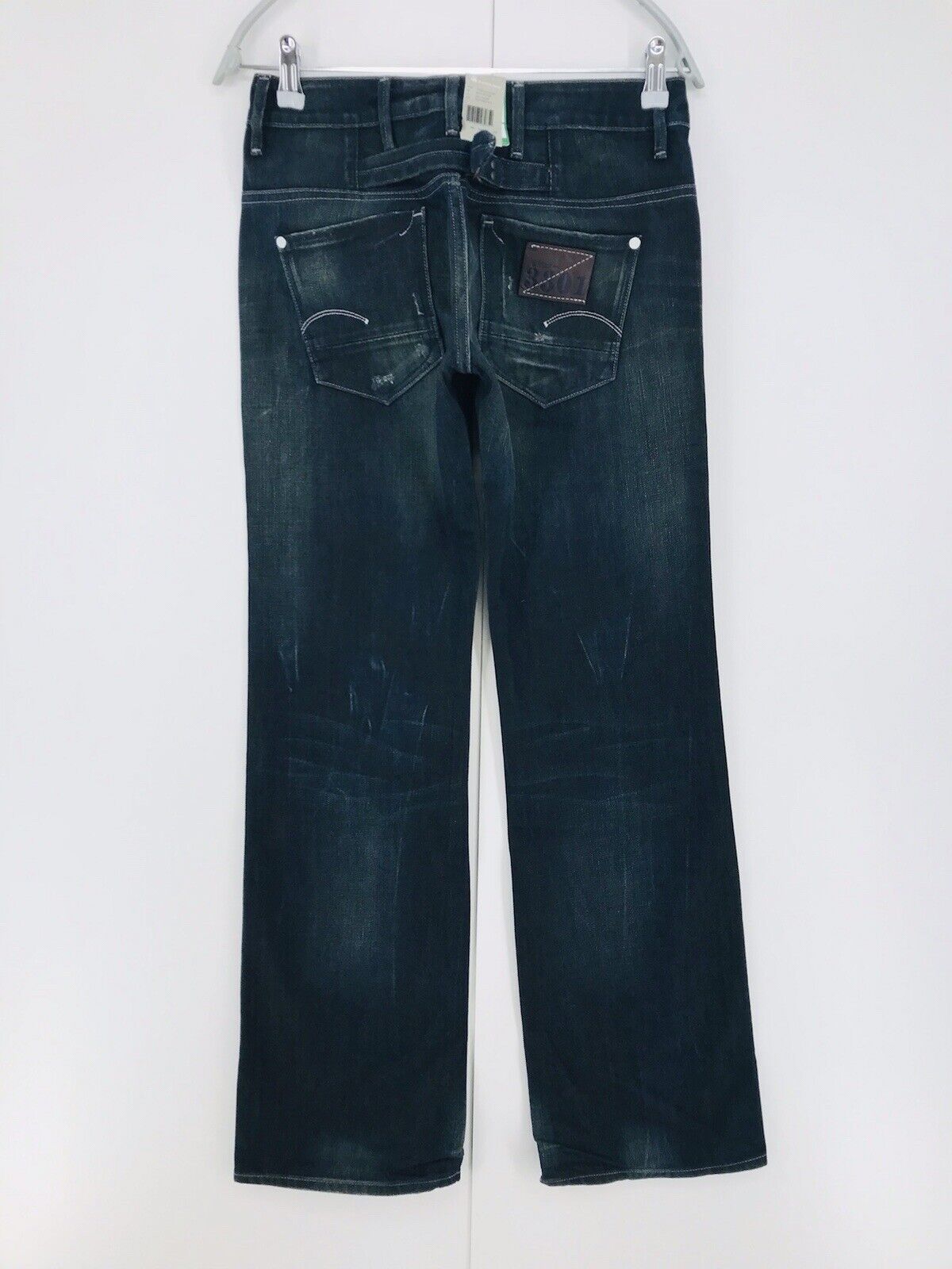 G-STAR RAW FRONTIER Women Dark Blue Loose Bootcut Fit Jeans Size W26 L32