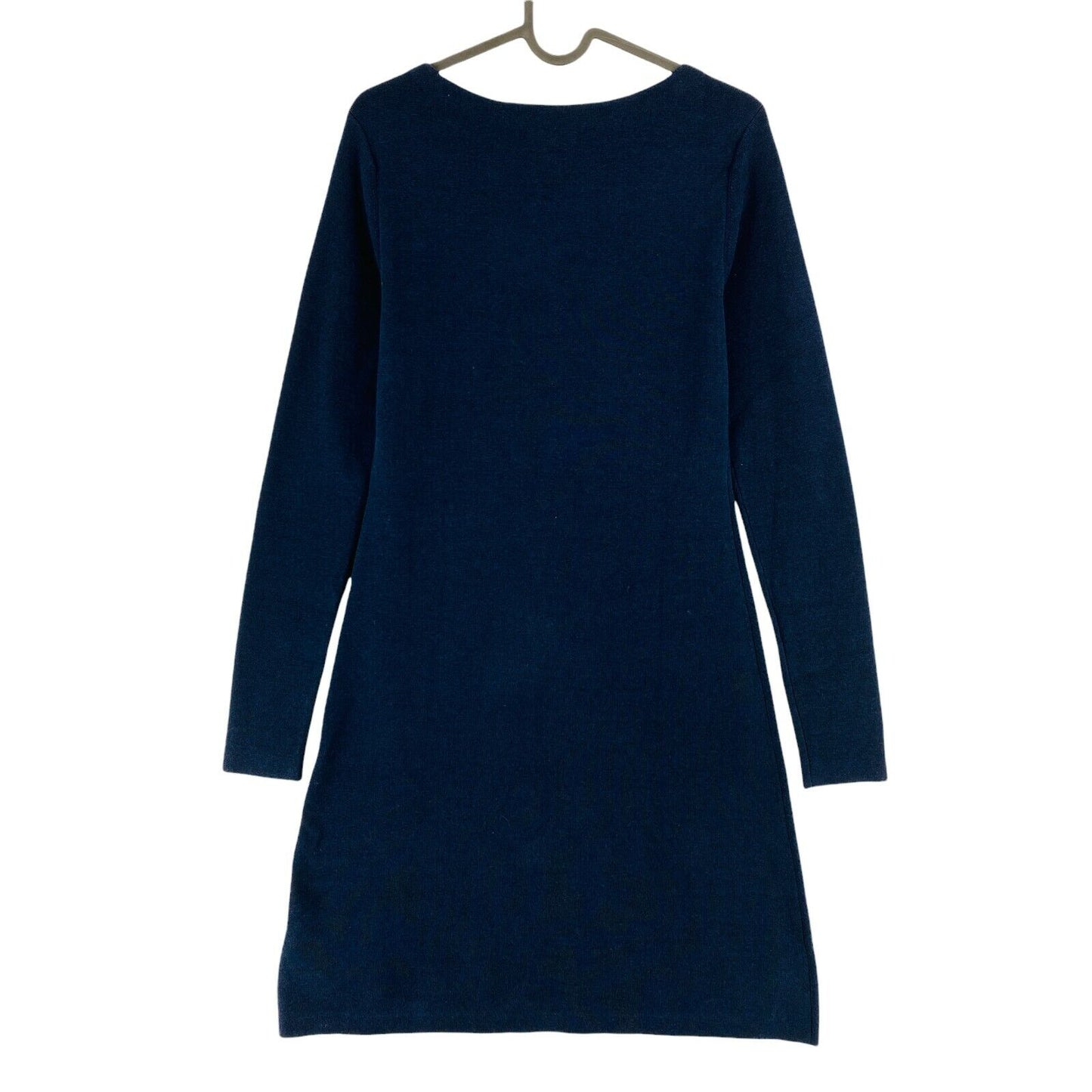 NAUTICA Navy Blue Crew Neck Long Sleeves Dress Size 2XS