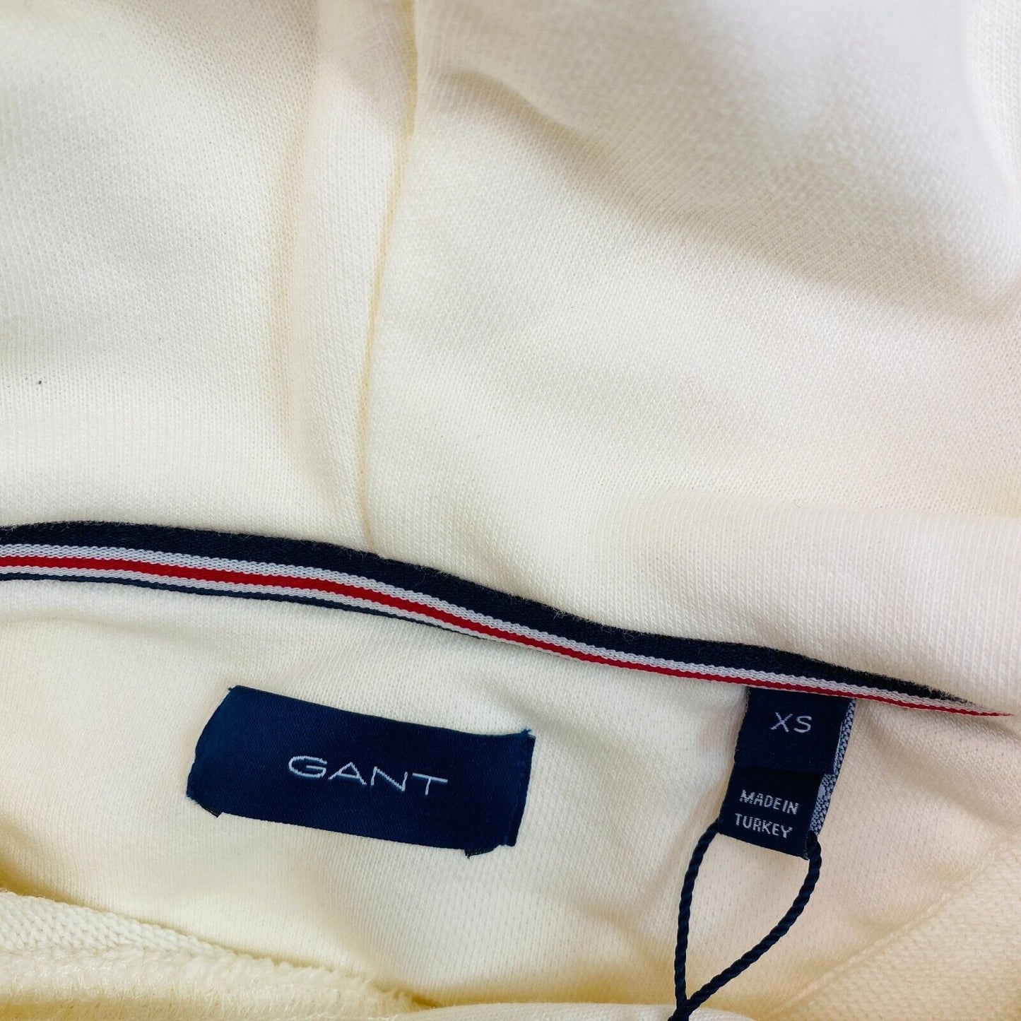 GANT White Retro Shield Hoodie Dress Size XS