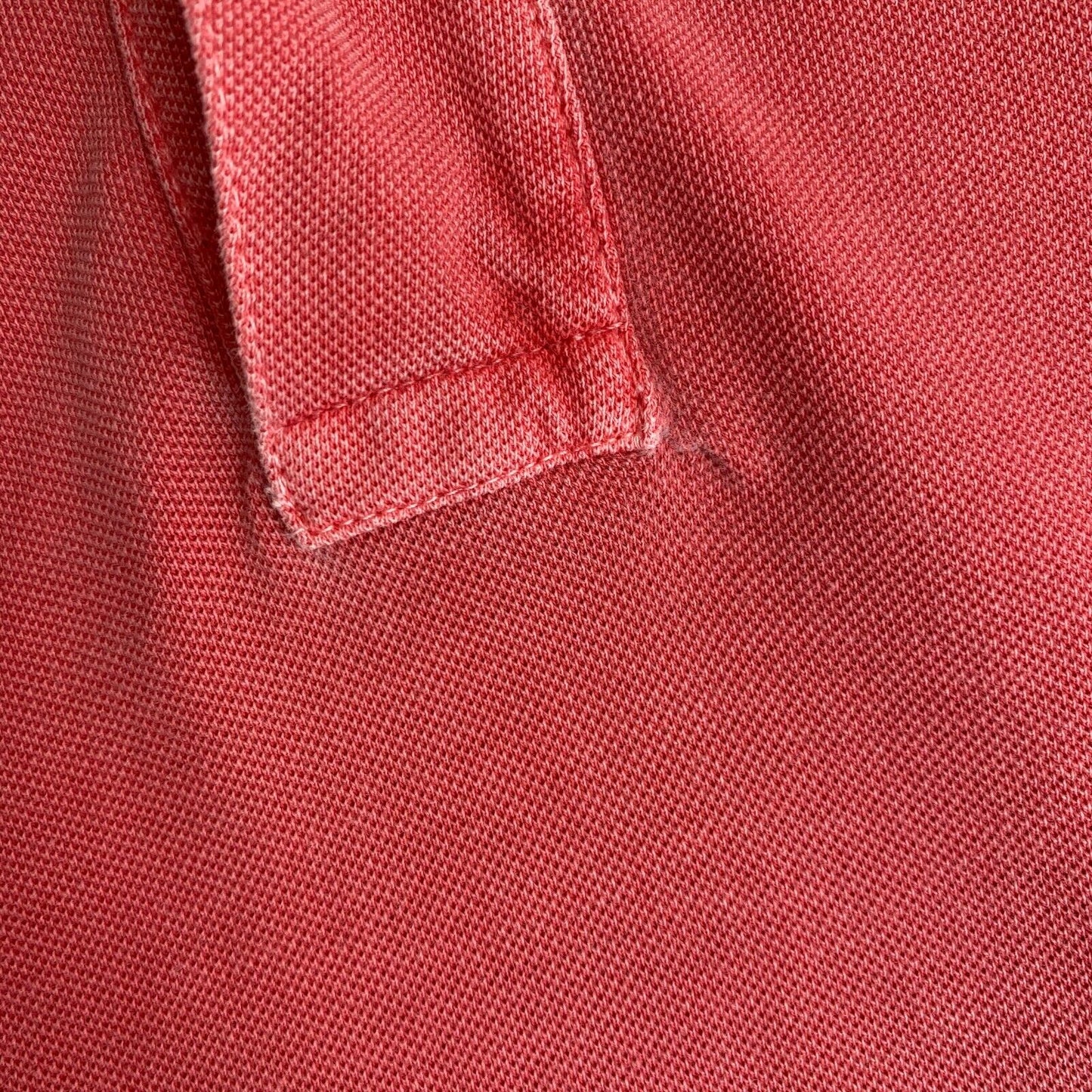 GANT Pink Sun Bleached Piqué Rugger Polo T-Shirt Größe M