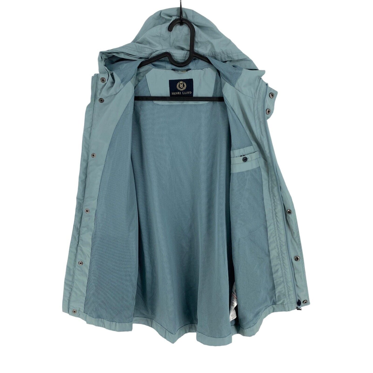 HENRI LLOYD Blue Hooded Rain Jacket Coat Size 14 - 15 Years