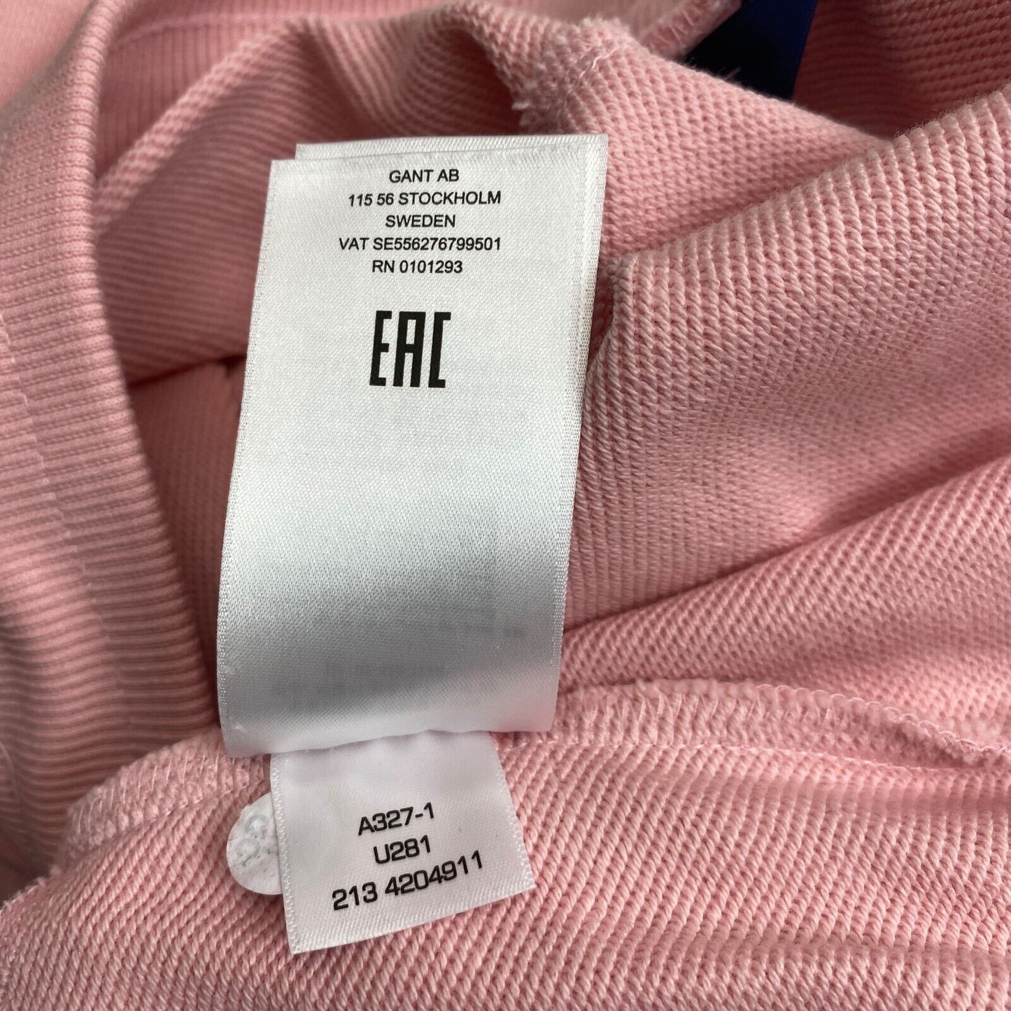 GANT Pink Logo Sweat Pants Trousers Size XS