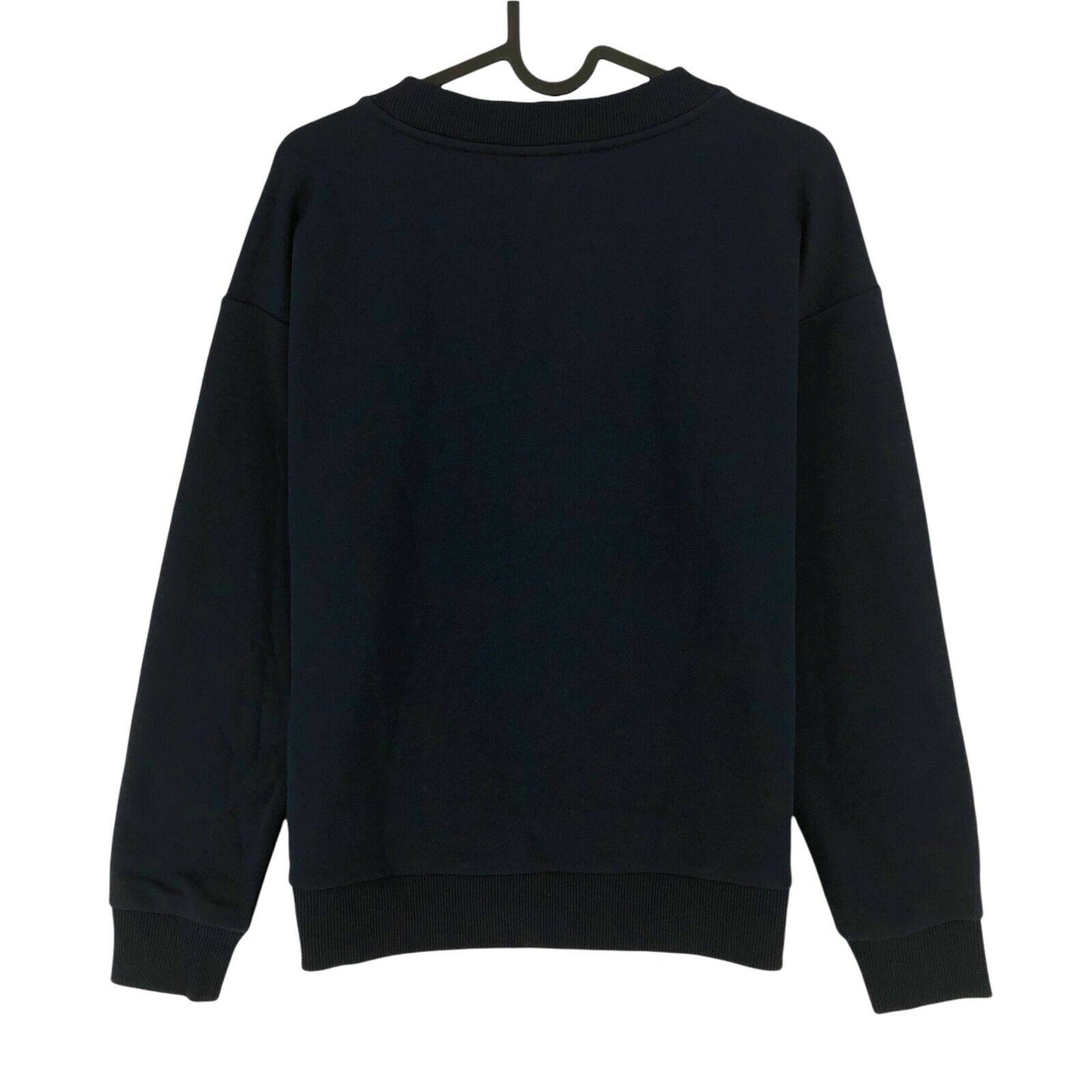 TOMMY HILFIGER Navy Blue Crew Neck 100% Cotton Sweater Jumper Size S